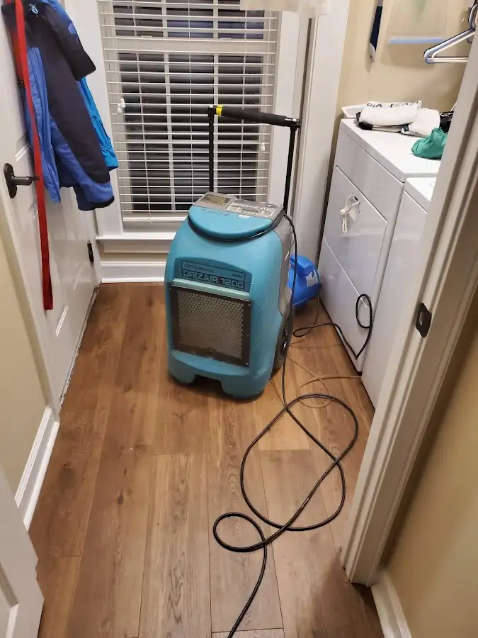 Commercial dehumidifier deployed for Crawl Space Restoration in Palm Valley